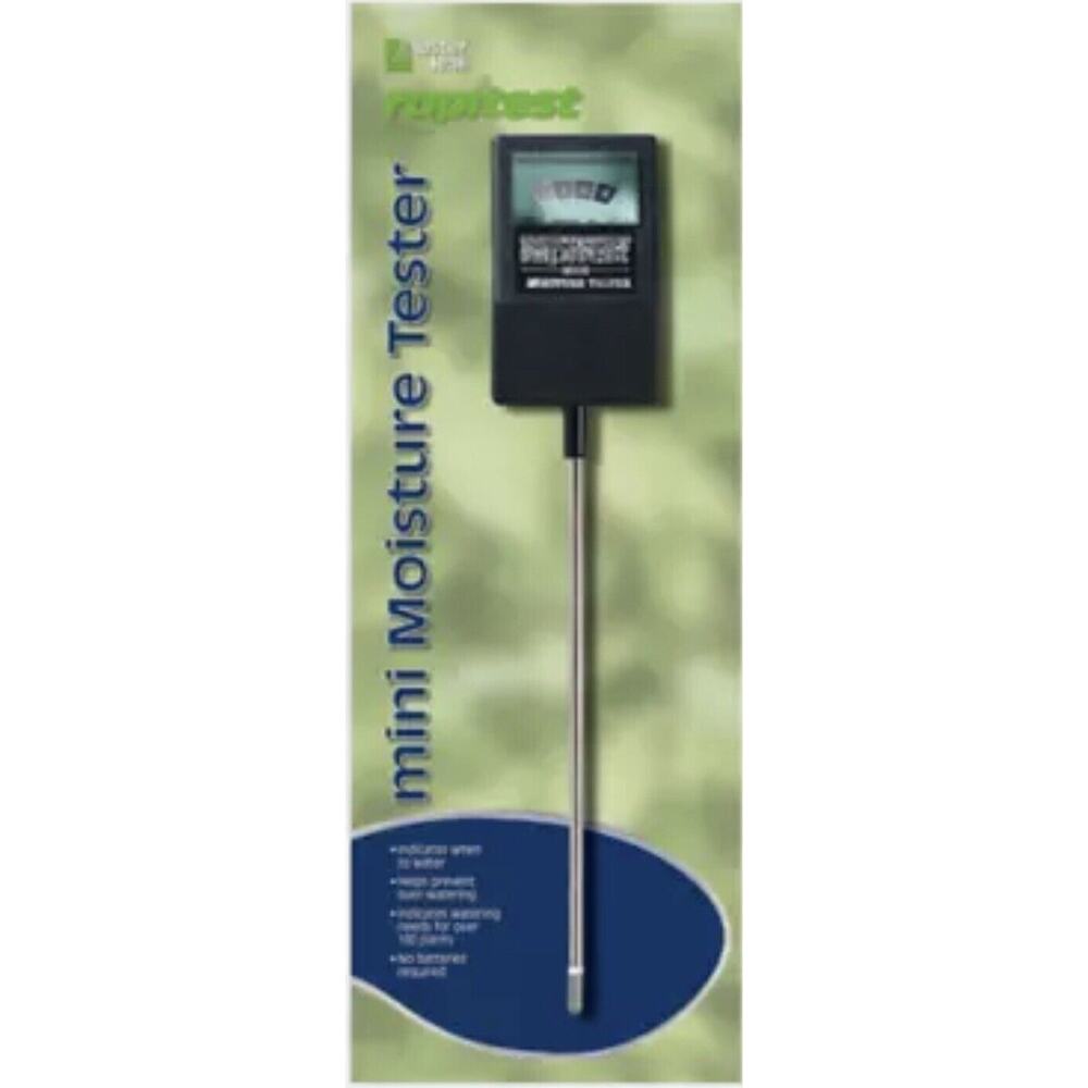 Luster Leaf MINI MOISTURE TESTER Analog Soil Probe Prevent Overwater Rapitest